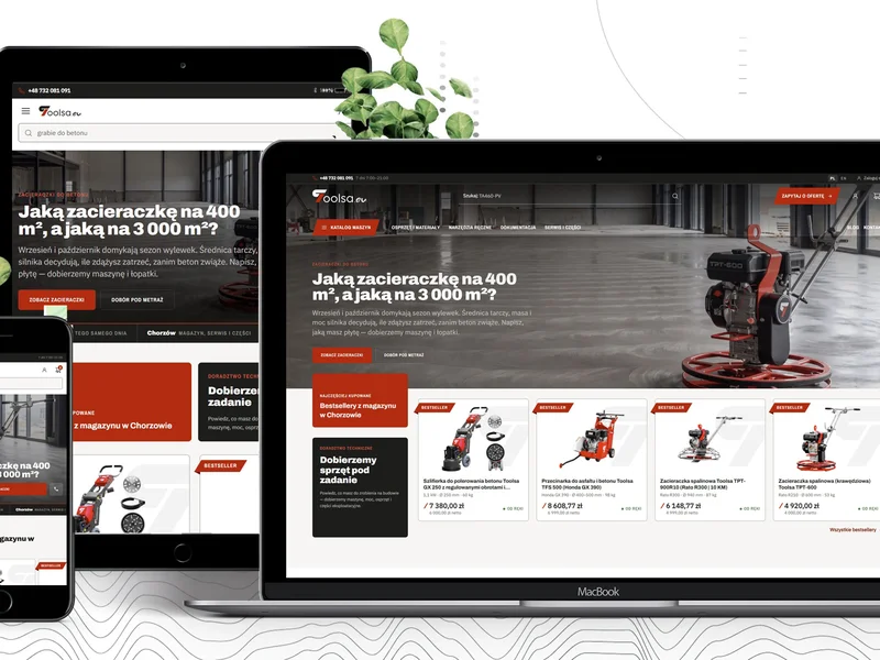 Toolsa.eu — sklep ze sprzętem do obróbki betonu
